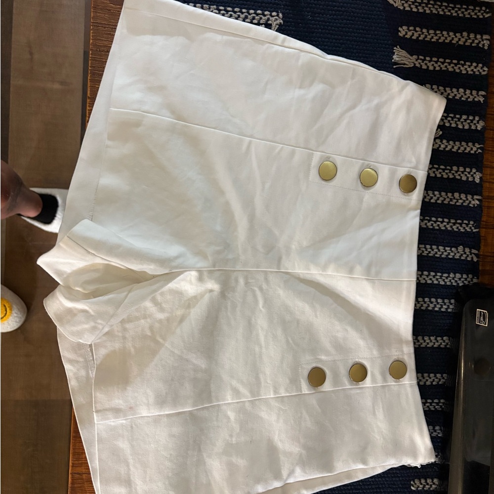 Adorable White Sailor Shorts
